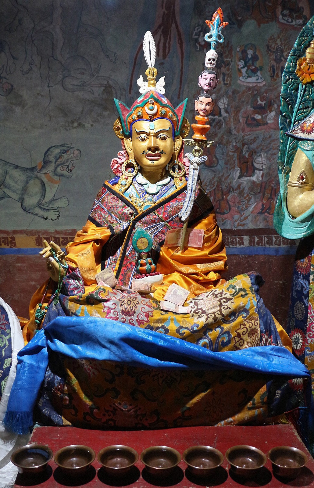Ladakh monastery in the Himalayas